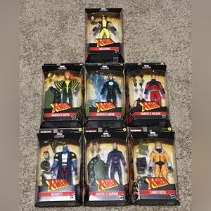 Hasbro Marvel Legends Series Build-A-Figure: Bonebreaker (Complete Set of 7)